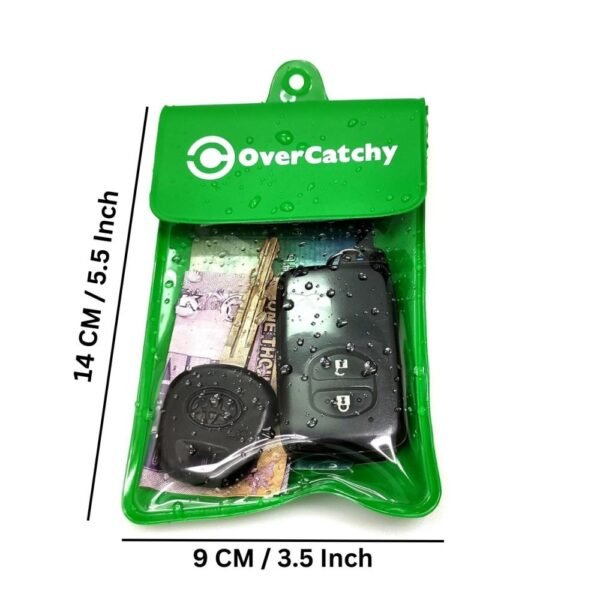 Waterproof Car Key FOB Case Floating Wallet Pouch Green